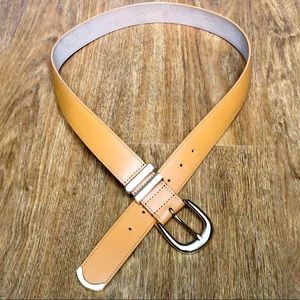 Ann Taylor Tan Leather Belt